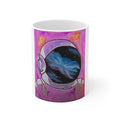 Contemplations Ceramic Mug — Cosmic Helmet Ceramic Coffee Cup 11oz
