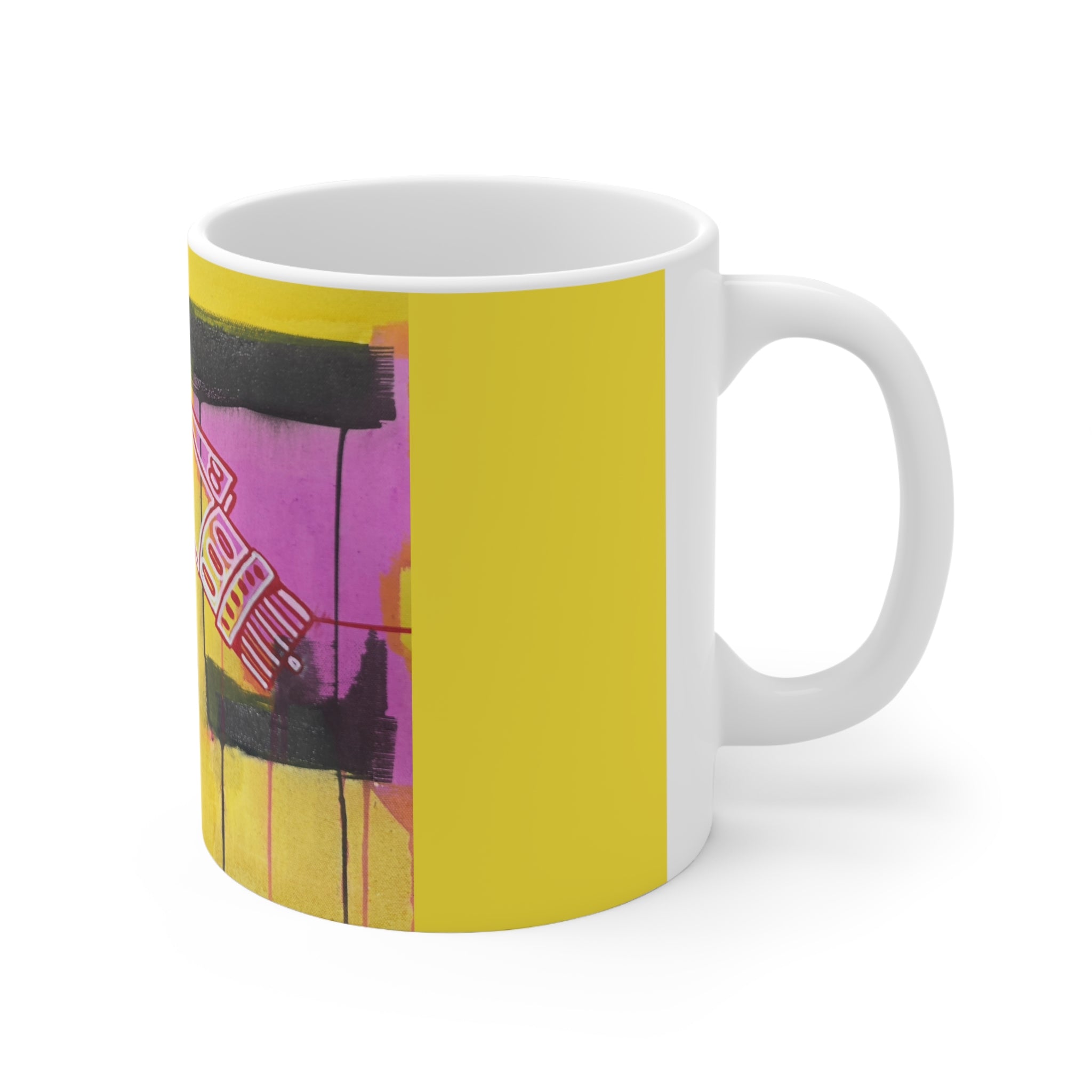 Welders run Ceramic Mug — Industrial Minimalist 11oz