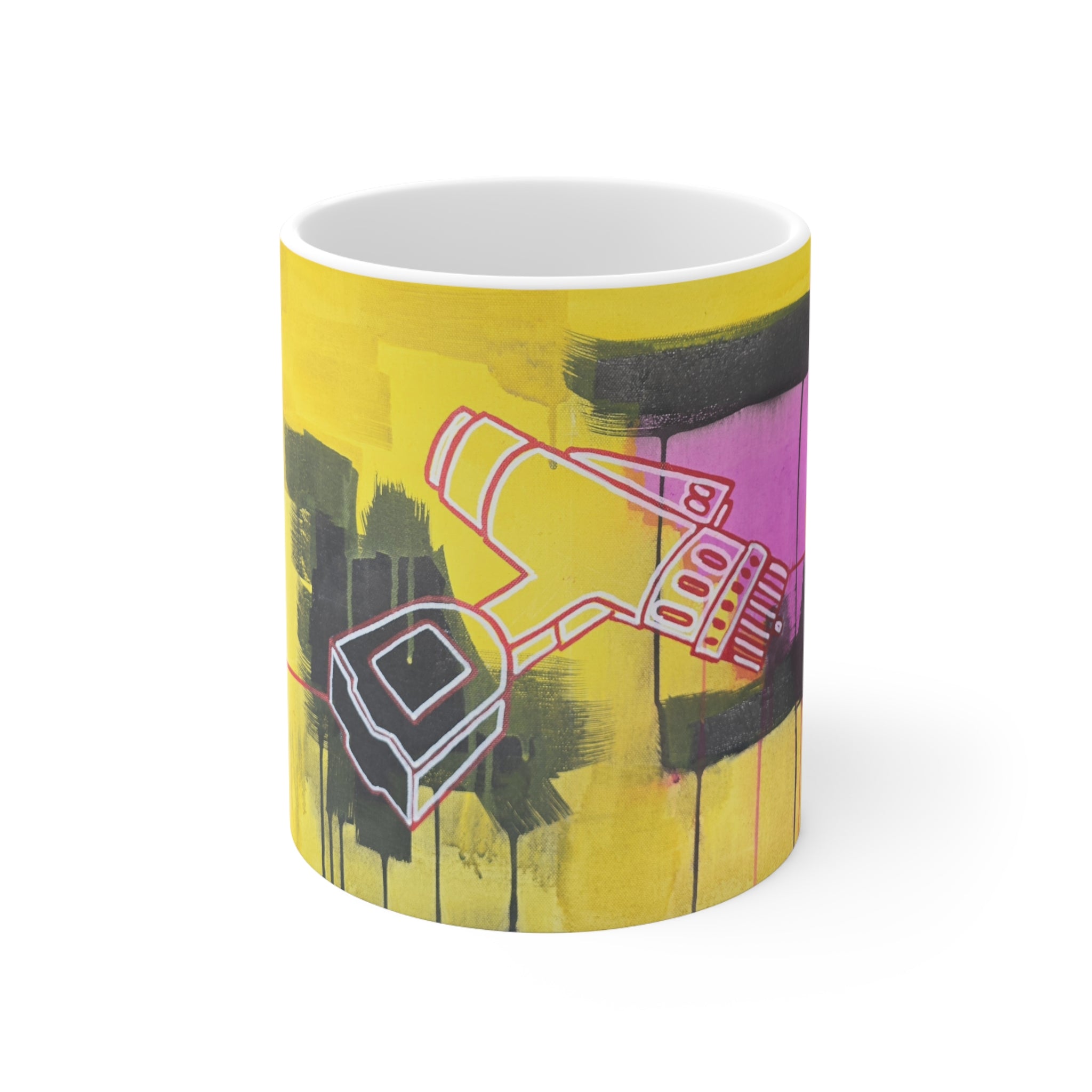 Welders run Ceramic Mug — Industrial Minimalist 11oz