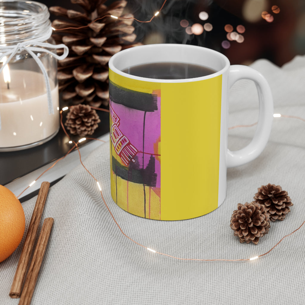 Welders run Ceramic Mug — Industrial Minimalist 11oz